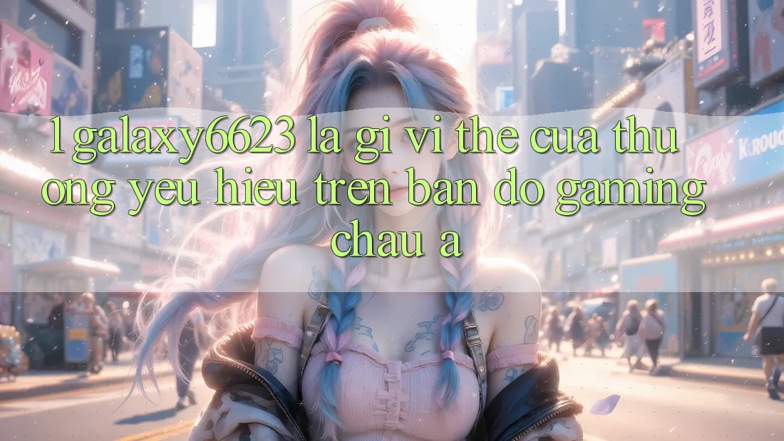 1. Galaxy6623 Là Gì? Vị Thế Của Thương yêu Hiệu Trên Bản Đồ Gaming Châu Á