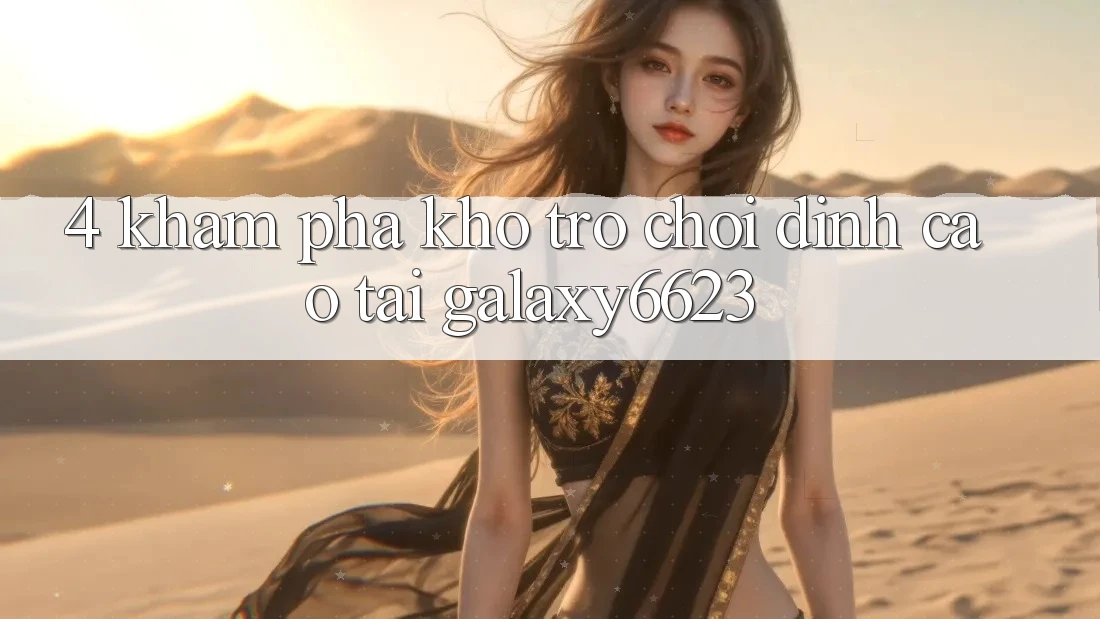 4. Khám Phá Kho Trò Chơi Đỉnh Cao Tại Galaxy6623