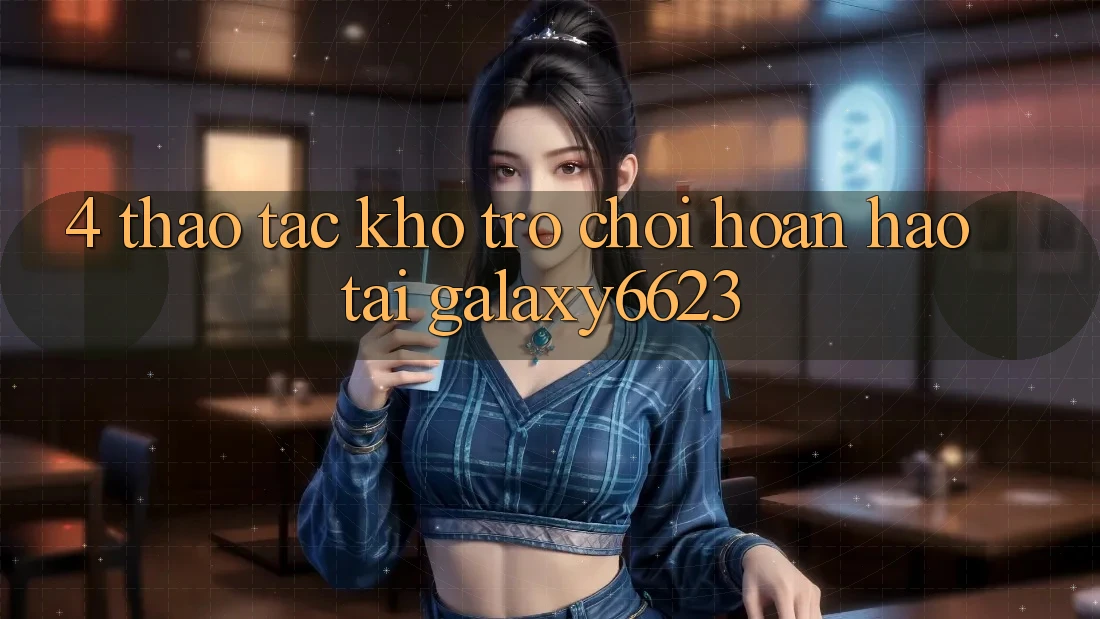 4. Thao tác Kho Trò Chơi Hoàn hảo Tại Galaxy6623