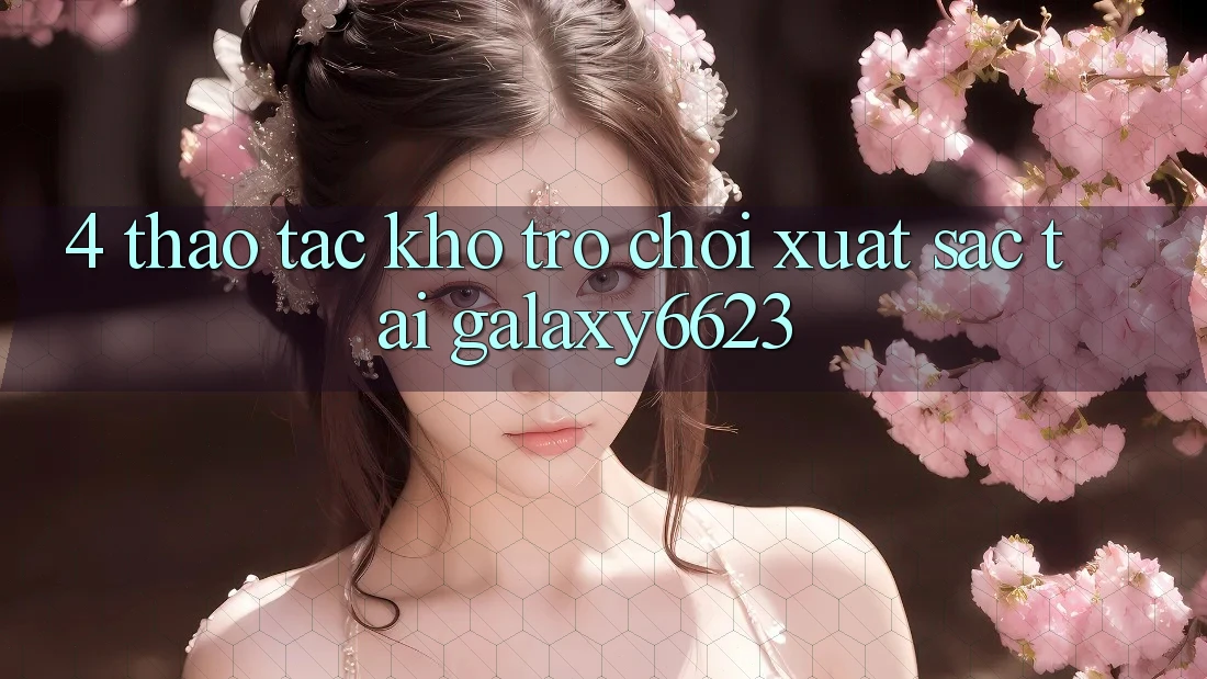 4. Thao tác Kho Trò Chơi Xuất sắc Tại Galaxy6623