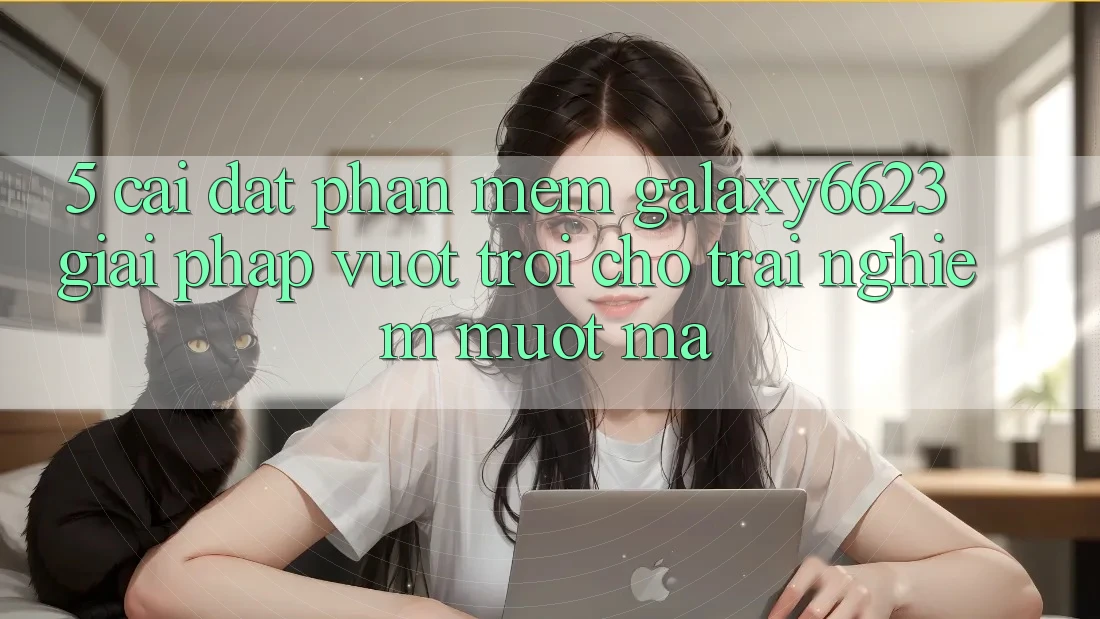 5. Cài đặt Phần mềm Galaxy6623 - Giải Pháp Vượt trội Cho Trải Nghiệm Mượt Mà