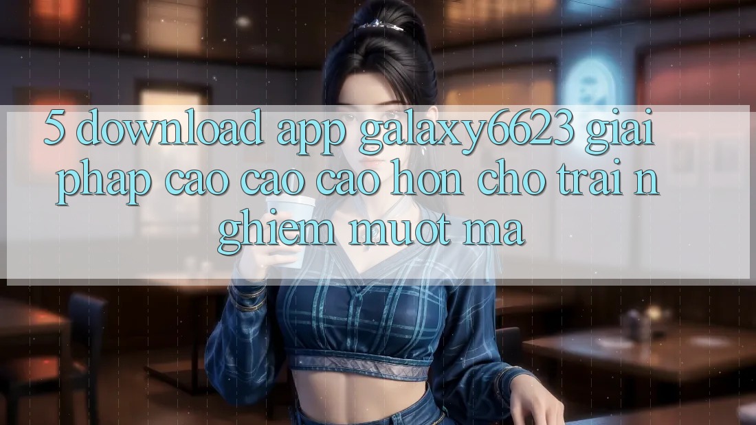 5. Download App Galaxy6623 - Giải Pháp Cao cao cao hơn Cho Trải Nghiệm Mượt Mà