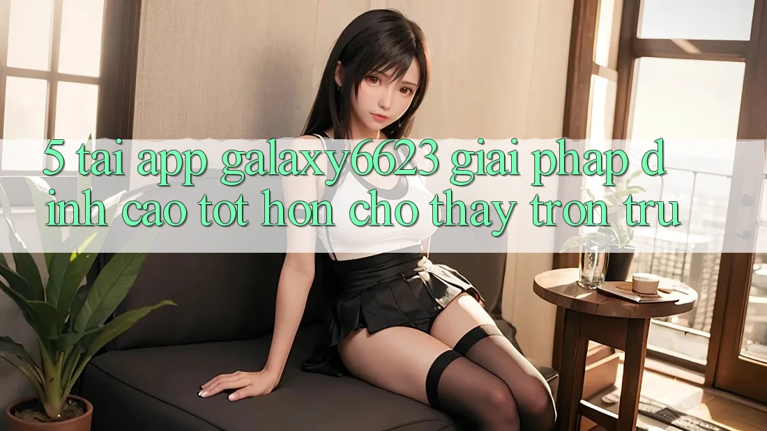 5. Tải App Galaxy6623 - Giải Pháp Đỉnh cao tốt hơn Cho Thấy Trơn tru
