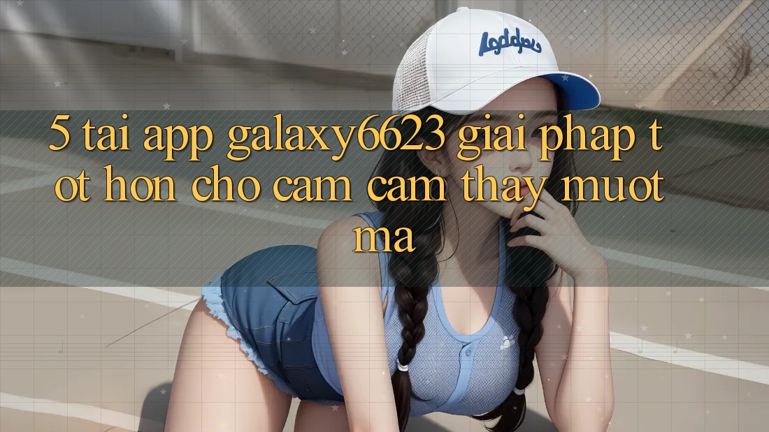 5. Tải App Galaxy6623 - Giải Pháp Tốt hơn Cho Cảm cảm thấy Mượt Mà