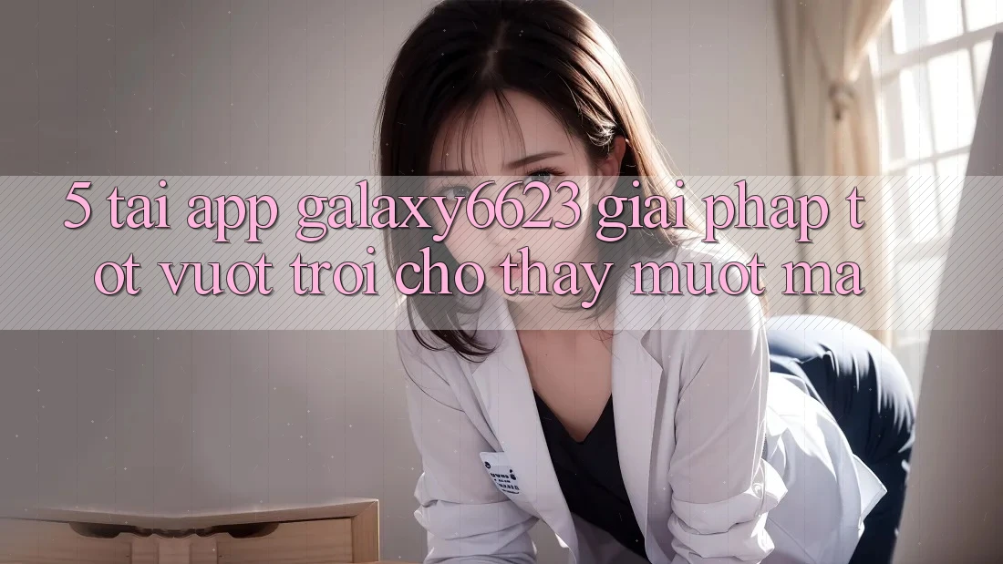 5. Tải App Galaxy6623 - Giải Pháp Tốt vượt trội Cho Thấy Mượt Mà
