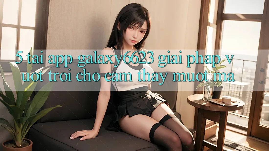 5. Tải App Galaxy6623 - Giải Pháp Vượt Trội Cho Cảm thấy Mượt Mà