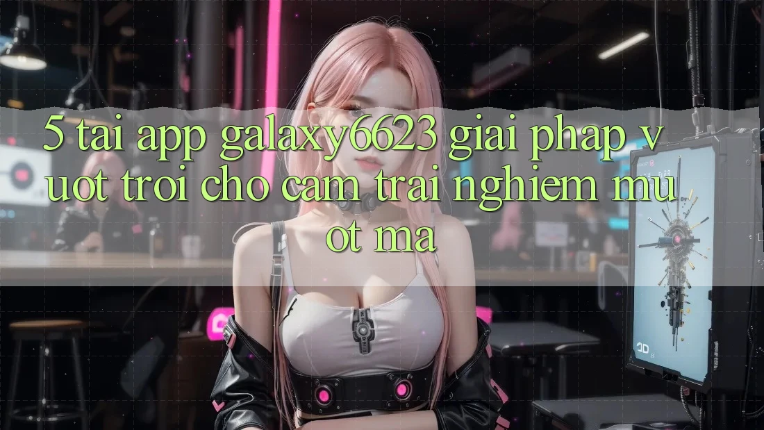 5. Tải App Galaxy6623 - Giải Pháp Vượt Trội Cho Cảm trải nghiệm Mượt Mà