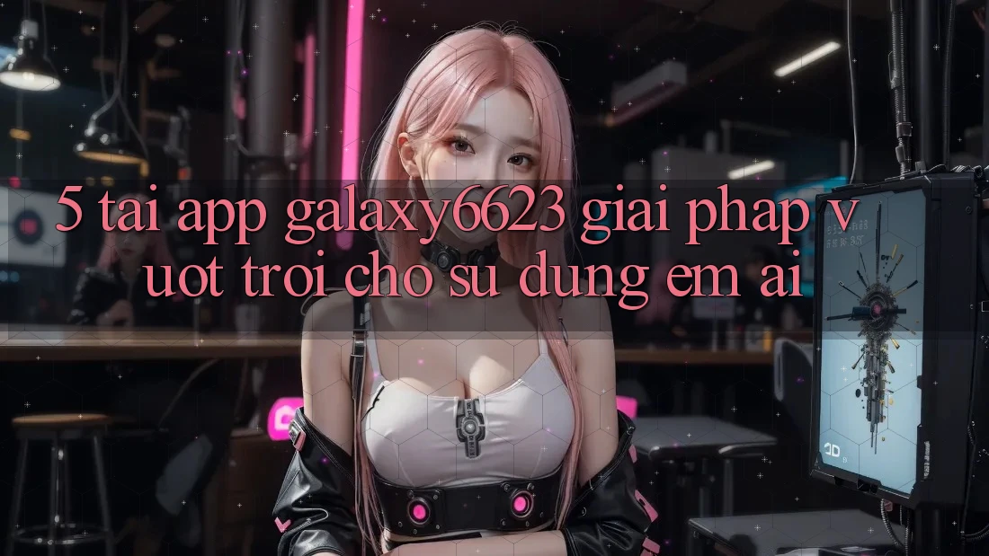 5. Tải App Galaxy6623 - Giải Pháp Vượt Trội Cho Sử dụng Êm ái