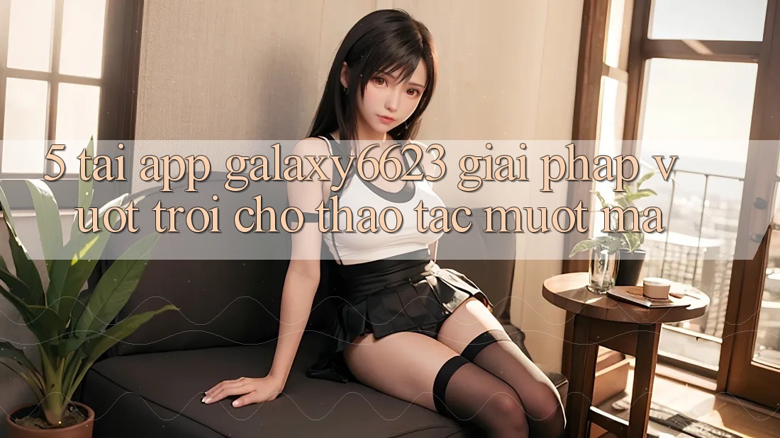 5. Tải App Galaxy6623 - Giải Pháp Vượt Trội Cho Thao tác Mượt Mà