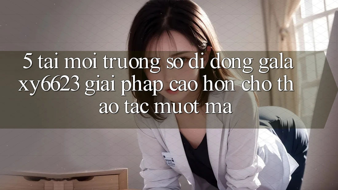 5. Tải Môi trường số di động Galaxy6623 - Giải Pháp Cao hơn Cho Thao tác Mượt Mà