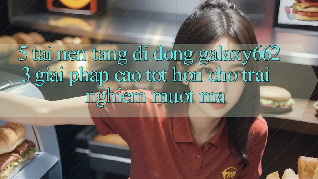 5. Tải Nền tảng di động Galaxy6623 - Giải Pháp Cao tốt hơn Cho Trải Nghiệm Mượt Mà
