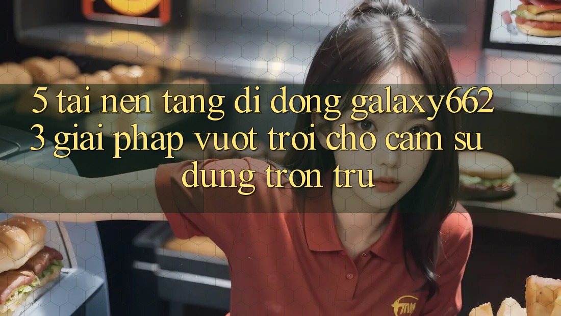 5. Tải Nền tảng di động Galaxy6623 - Giải Pháp Vượt Trội Cho Cảm sử dụng Trơn tru