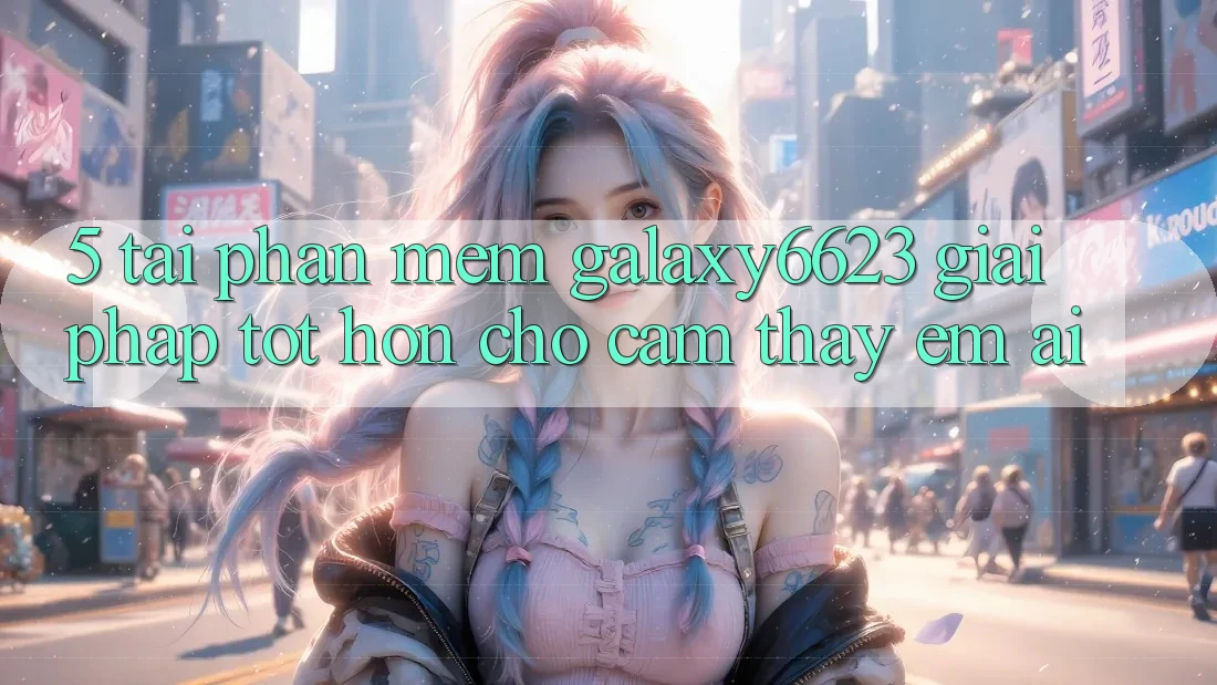 5. Tải Phần mềm Galaxy6623 - Giải Pháp Tốt hơn Cho Cảm thấy Êm ái