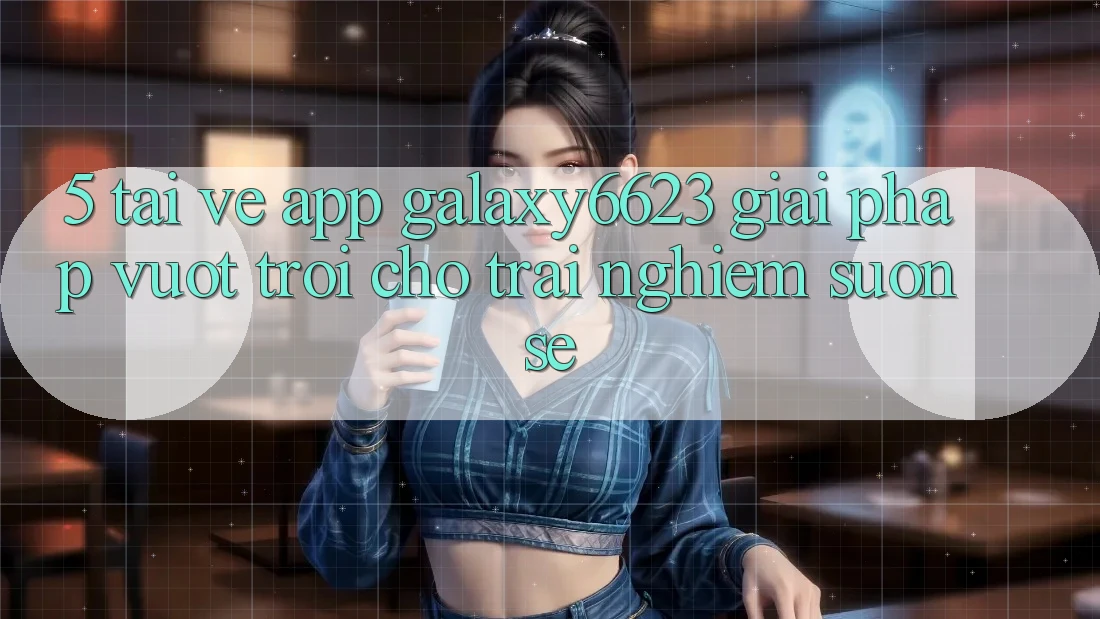 5. Tải về App Galaxy6623 - Giải Pháp Vượt Trội Cho Trải Nghiệm Suôn sẻ
