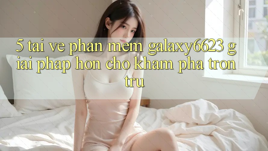 5. Tải về Phần mềm Galaxy6623 - Giải Pháp Hơn Cho Khám phá Trơn tru