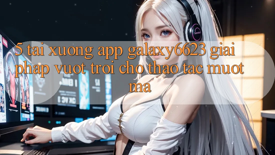 5. Tải xuống App Galaxy6623 - Giải Pháp Vượt Trội Cho Thao tác Mượt mà