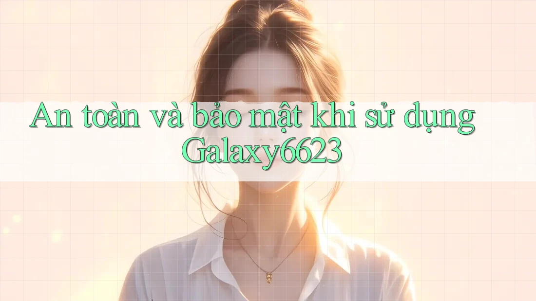 An toàn và bảo mật khi sử dụng Galaxy6623