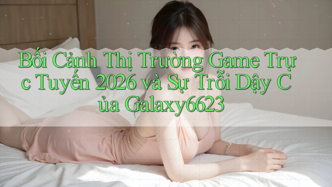 Bối Cảnh Thị Trường Game Trực Tuyến 2026 và Sự Trỗi Dậy Của Galaxy6623