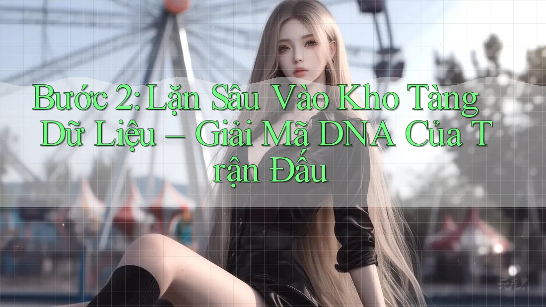 Bước 2: Lặn Sâu Vào Kho Tàng Dữ Liệu – Giải Mã DNA Của Trận Đấu