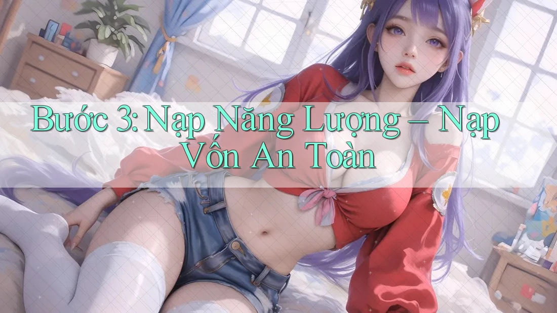 Bước 3: Nạp Năng Lượng – Nạp Vốn An Toàn