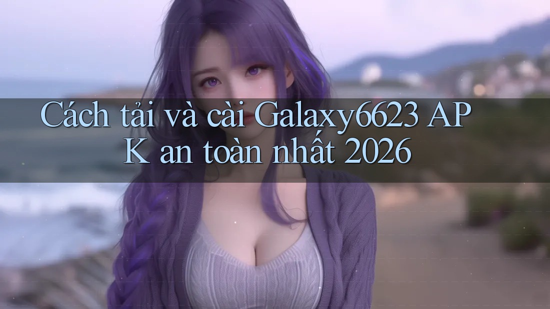 Cách tải và cài Galaxy6623 APK an toàn nhất 2026
