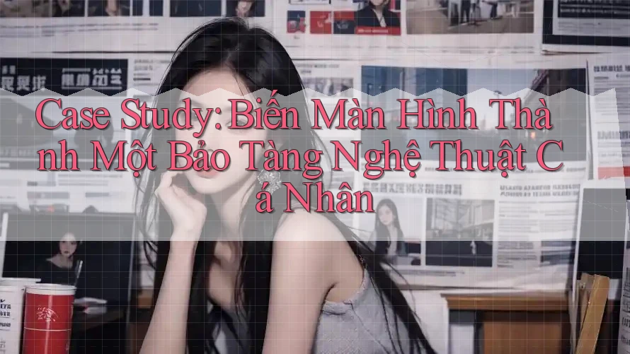 Case Study: Biến Màn Hình Thành Một Bảo Tàng Nghệ Thuật Cá Nhân