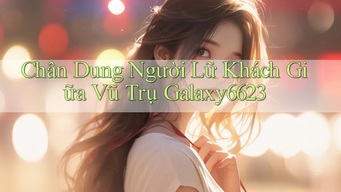 Chân Dung Người Lữ Khách Giữa Vũ Trụ Galaxy6623