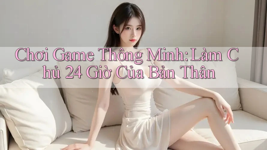 Chơi Game Thông Minh: Làm Chủ 24 Giờ Của Bản Thân
