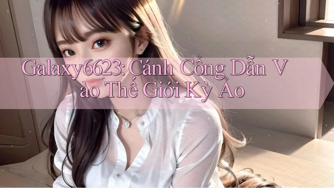 Galaxy6623: Cánh Cổng Dẫn Vào Thế Giới Kỳ Ảo