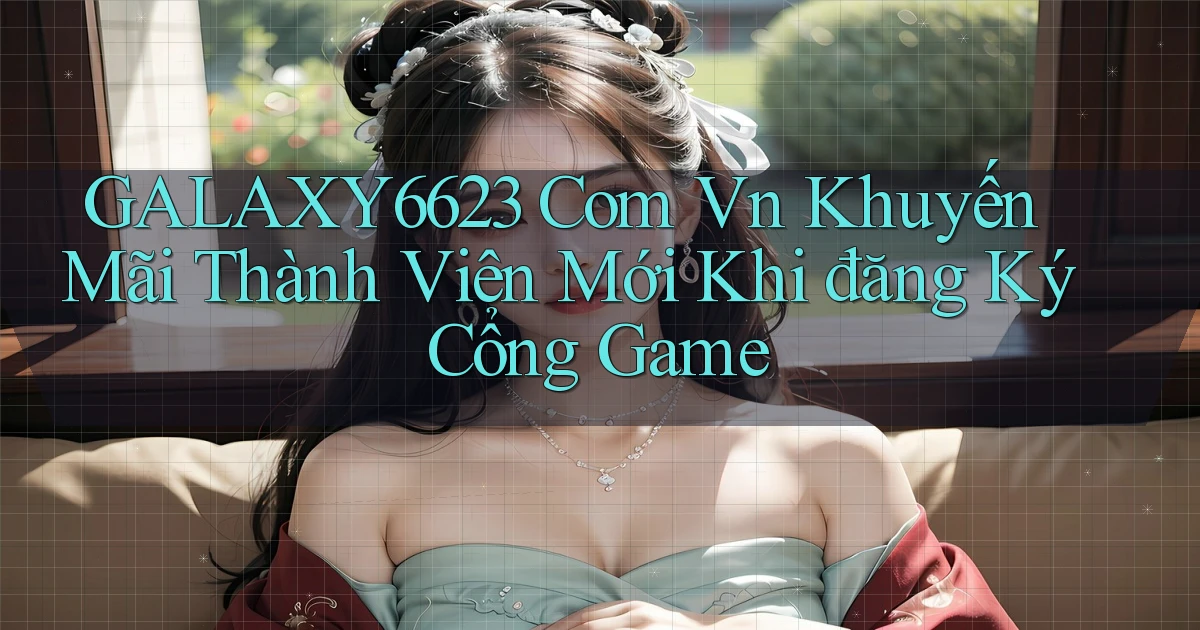 galaxy6623 com vn khuyến mãi thành viên mới khi đăng ký cổng game