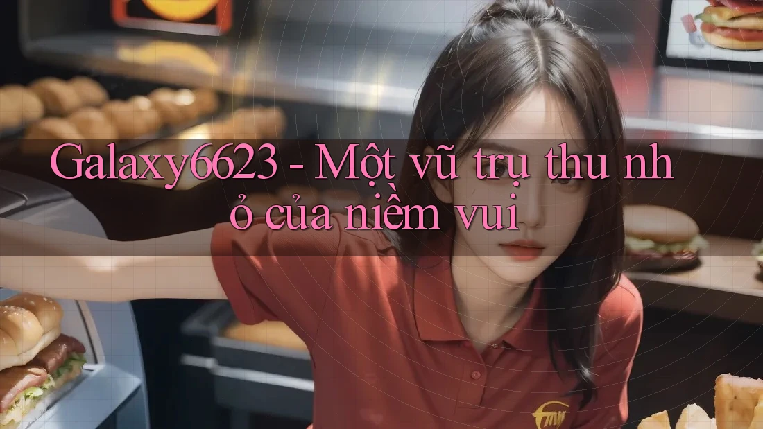 Galaxy6623 - Một vũ trụ thu nhỏ của niềm vui