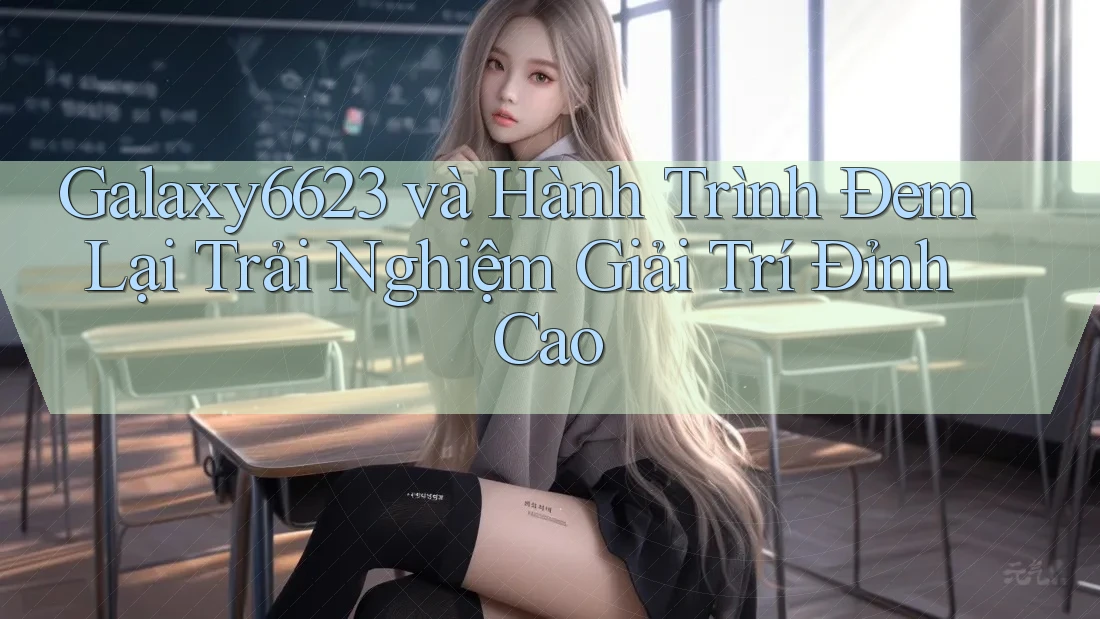 Galaxy6623 và Hành Trình Đem Lại Trải Nghiệm Giải Trí Đỉnh Cao