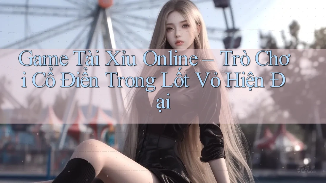 Game Tài Xỉu Online – Trò Chơi Cổ Điển Trong Lốt Vỏ Hiện Đại