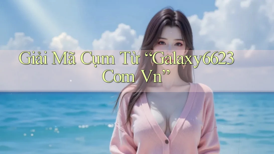 Giải mã cụm từ “galaxy6623 com vn”