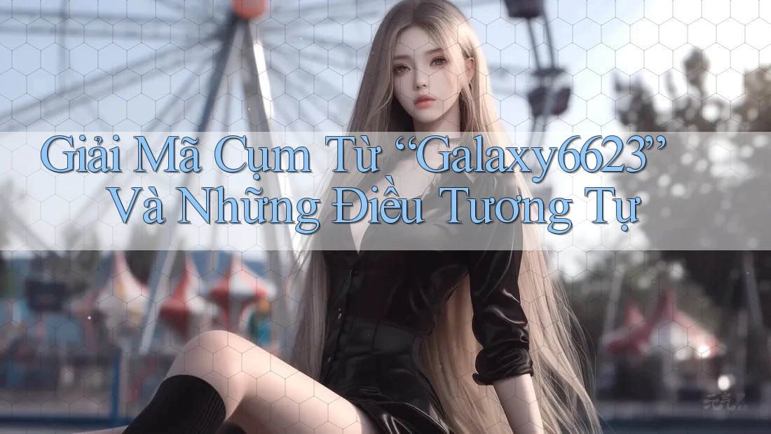 Giải Mã Cụm Từ “Galaxy6623” Và Những Điều Tương Tự