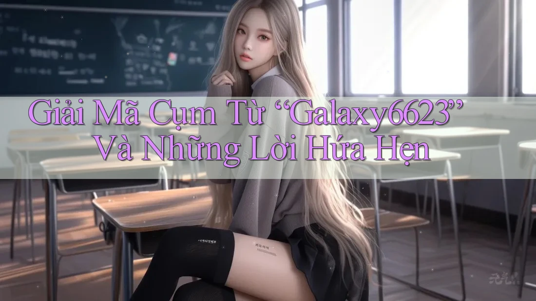Giải Mã Cụm Từ “Galaxy6623” Và Những Lời Hứa Hẹn