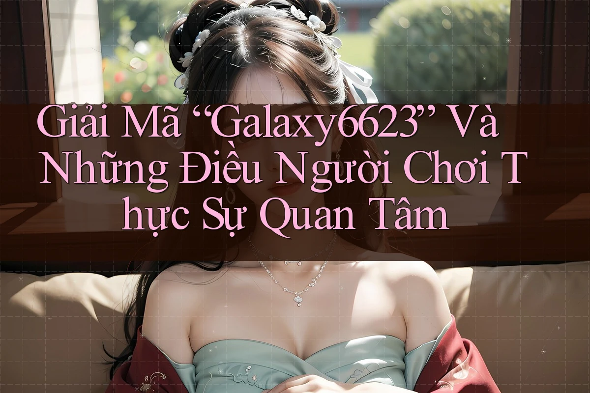 Giải Mã “Galaxy6623” Và Những Điều Người Chơi Thực Sự Quan Tâm