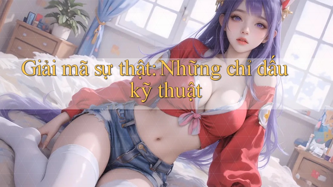 Giải mã sự thật: Những chỉ dấu kỹ thuật