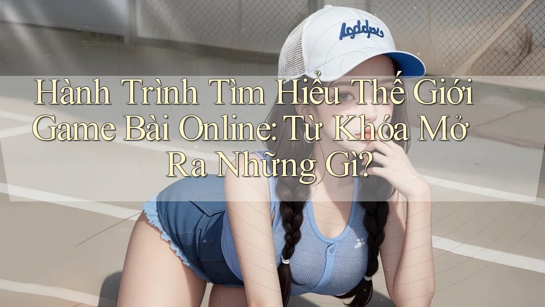 Hành Trình Tìm Hiểu Thế Giới Game Bài Online: Từ Khóa Mở Ra Những Gì?