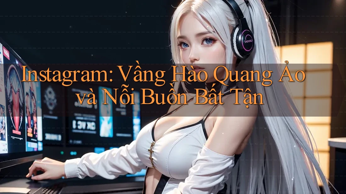 Instagram: Vầng Hào Quang Ảo và Nỗi Buồn Bất Tận