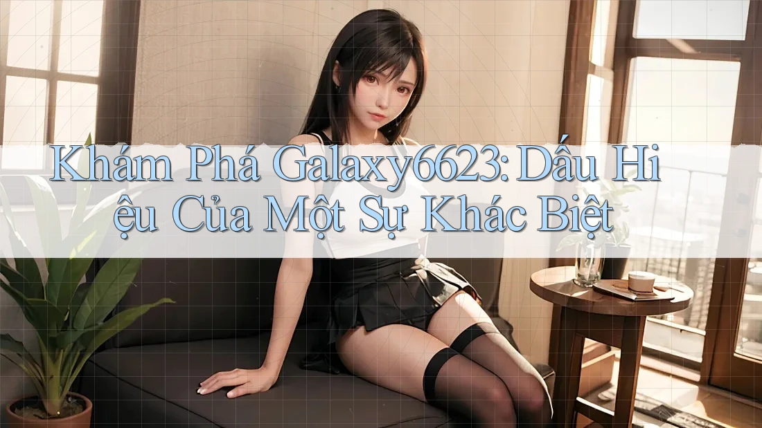 Khám Phá Galaxy6623: Dấu Hiệu Của Một Sự Khác Biệt
