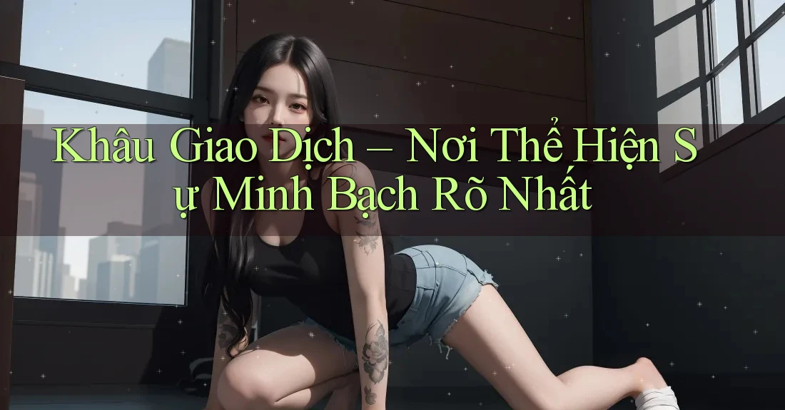 Khâu Giao Dịch – Nơi Thể Hiện Sự Minh Bạch Rõ Nhất