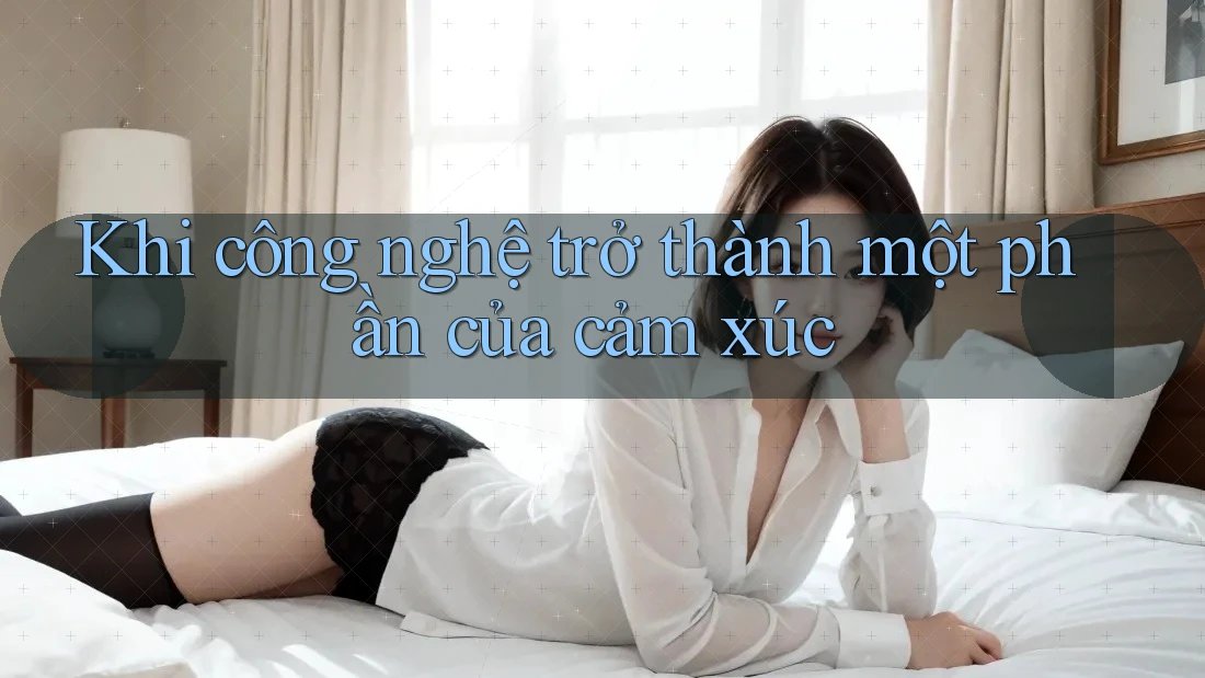 Khi công nghệ trở thành một phần của cảm xúc