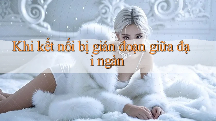 Khi kết nối bị gián đoạn giữa đại ngàn