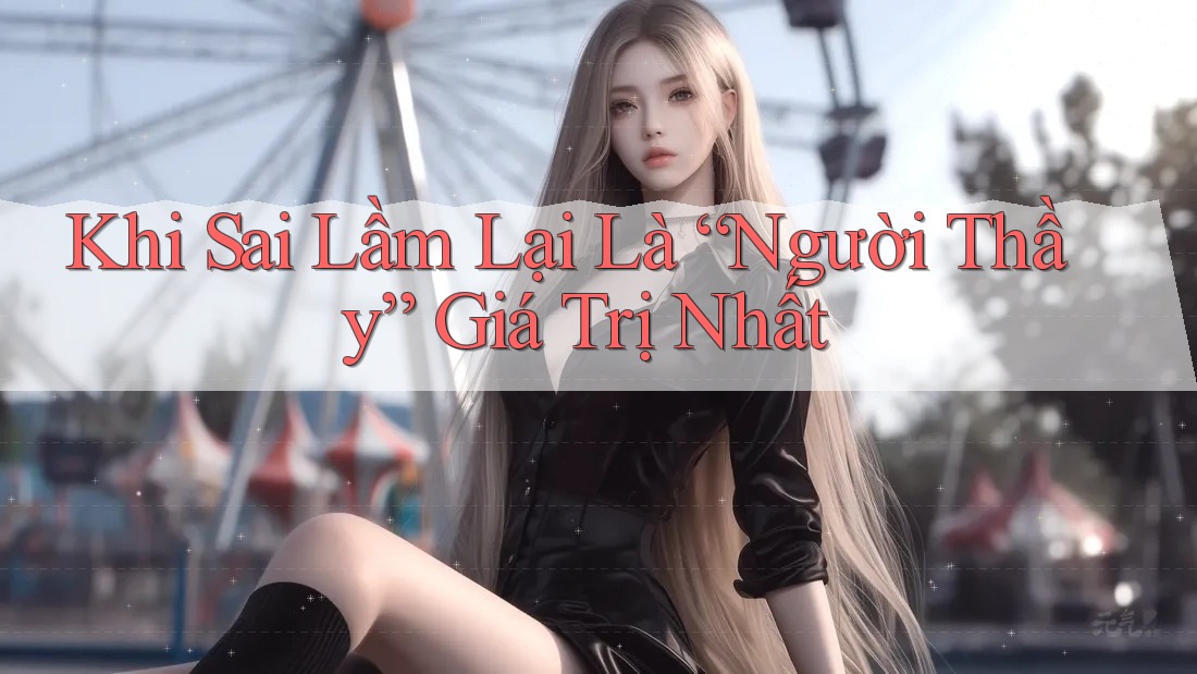 Khi Sai Lầm Lại Là “Người Thầy” Giá Trị Nhất
