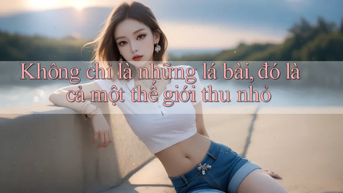 Không chỉ là những lá bài, đó là cả một thế giới thu nhỏ