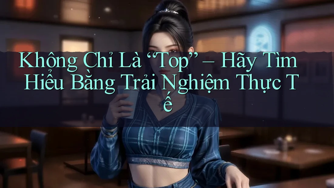 Không Chỉ Là “Top” – Hãy Tìm Hiểu Bằng Trải Nghiệm Thực Tế