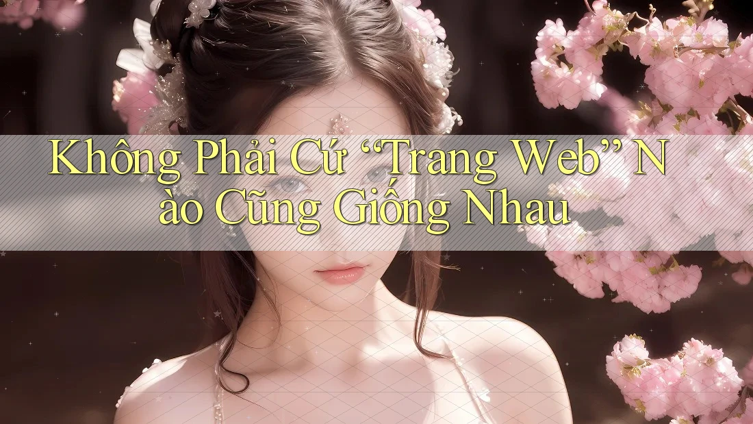 Không Phải Cứ “Trang Web” Nào Cũng Giống Nhau