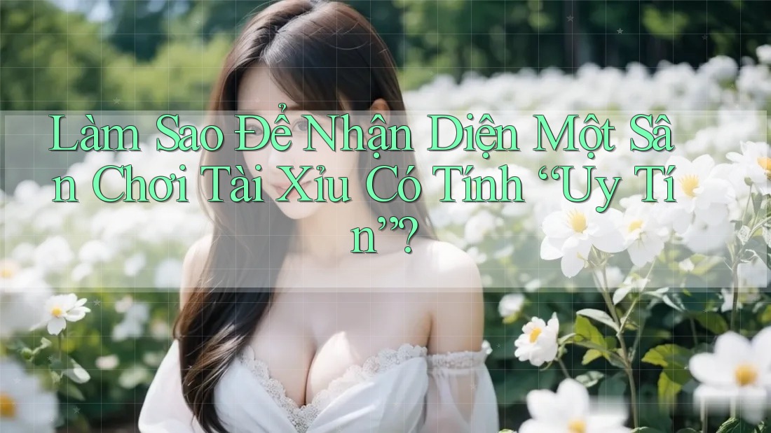 Làm Sao Để Nhận Diện Một Sân Chơi Tài Xỉu Có Tính “Uy Tín”?
