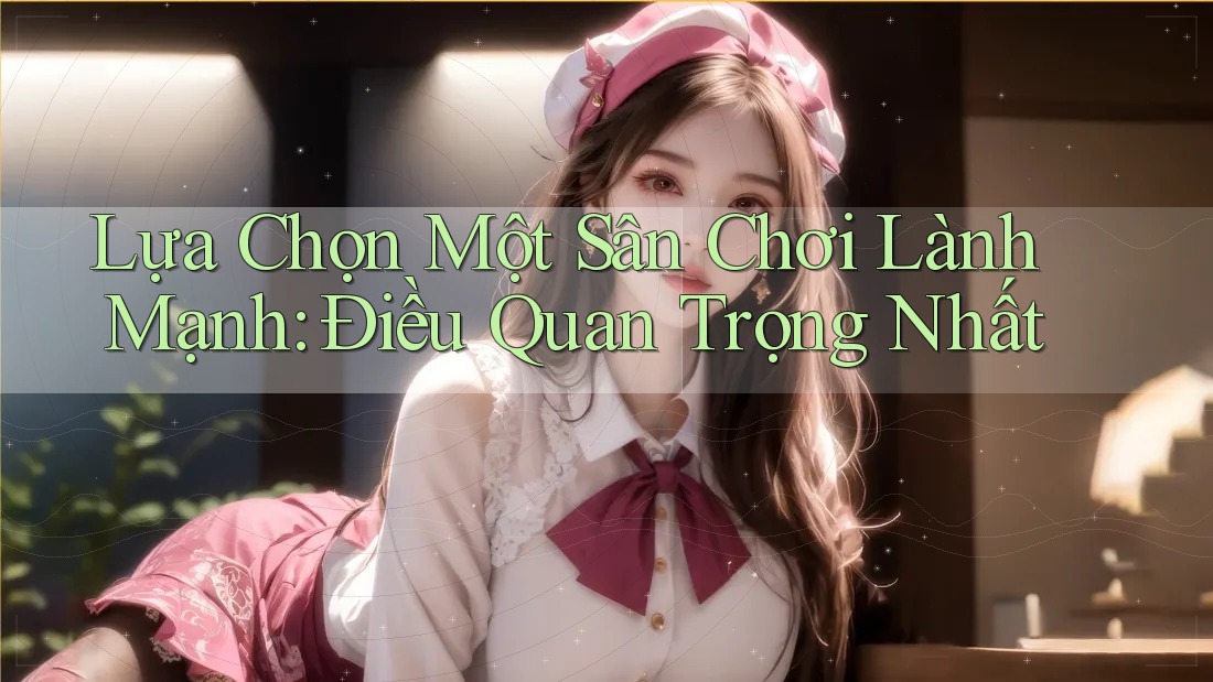 Lựa chọn một sân chơi lành mạnh: Điều quan trọng nhất